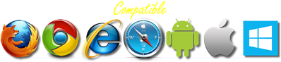 This Website is compatible with These Devices and Browsers